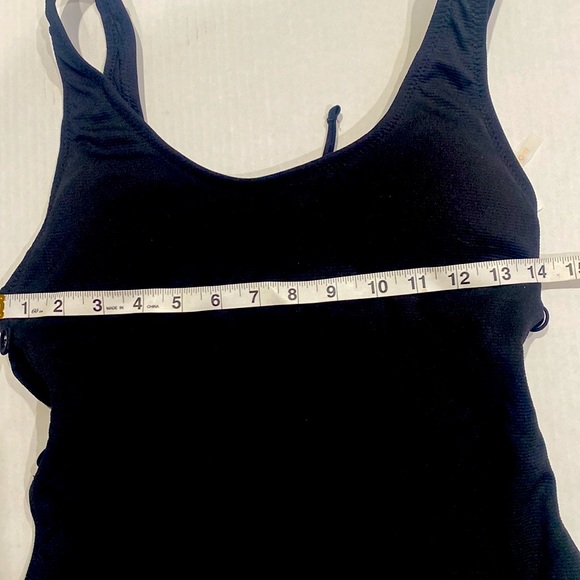 Bathing Suit NWT Shade Shore One Piece Black Side Cutouts Size M - Picture 8 of 9
